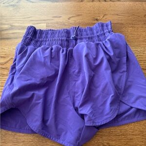 Purple Women's Athletic Shorts XS